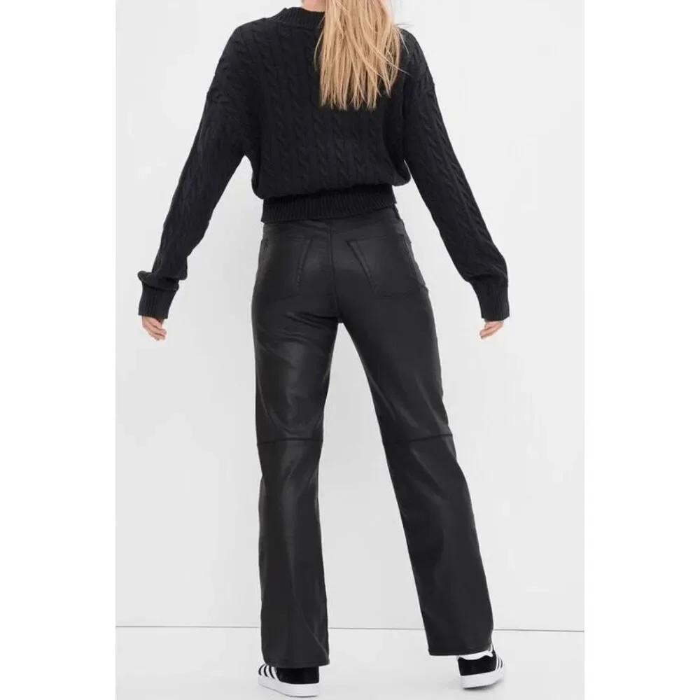 NWT Gap Sky High 90's Jeans Loose Black‎ Sz 10 Teen